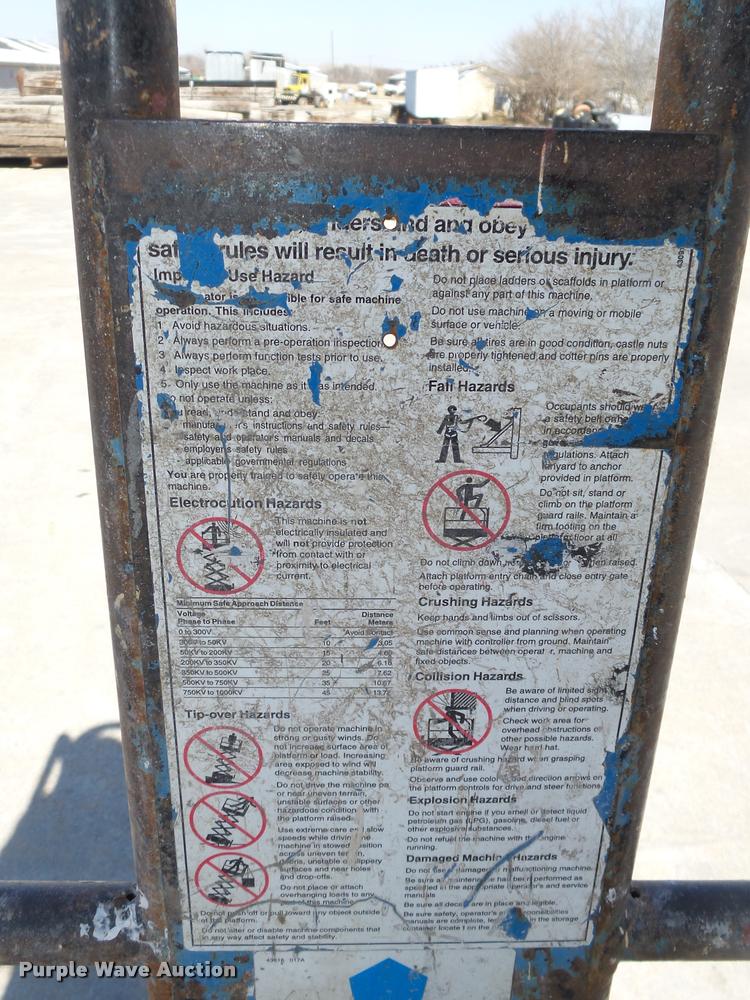 image for item DA0570 Genie GS1930 scissor lift