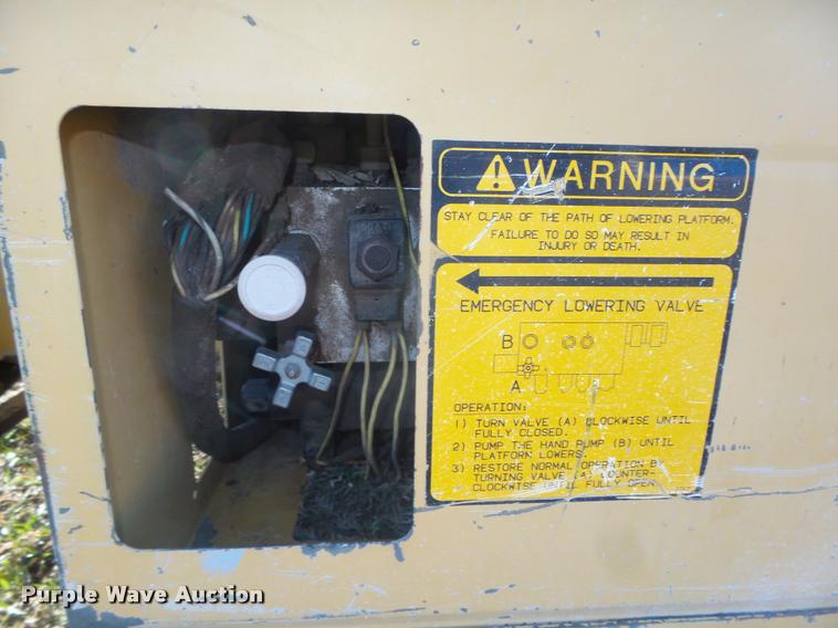 image for item DA0580 1995 Grove SM3884 scissor lift