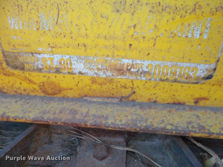 image for item DA0582 ST-90 skid steer snow blade