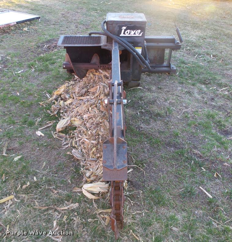 image for item DA0583 Lowe 40C offset skid steer trencher