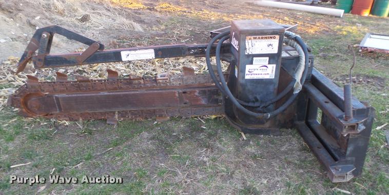 image for item DA0583 Lowe 40C offset skid steer trencher
