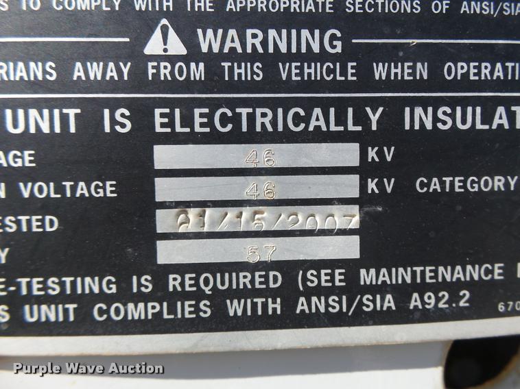 image for item DA3344 2007 Ford F550 bucket truck