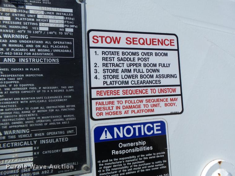 image for item DA3344 2007 Ford F550 bucket truck