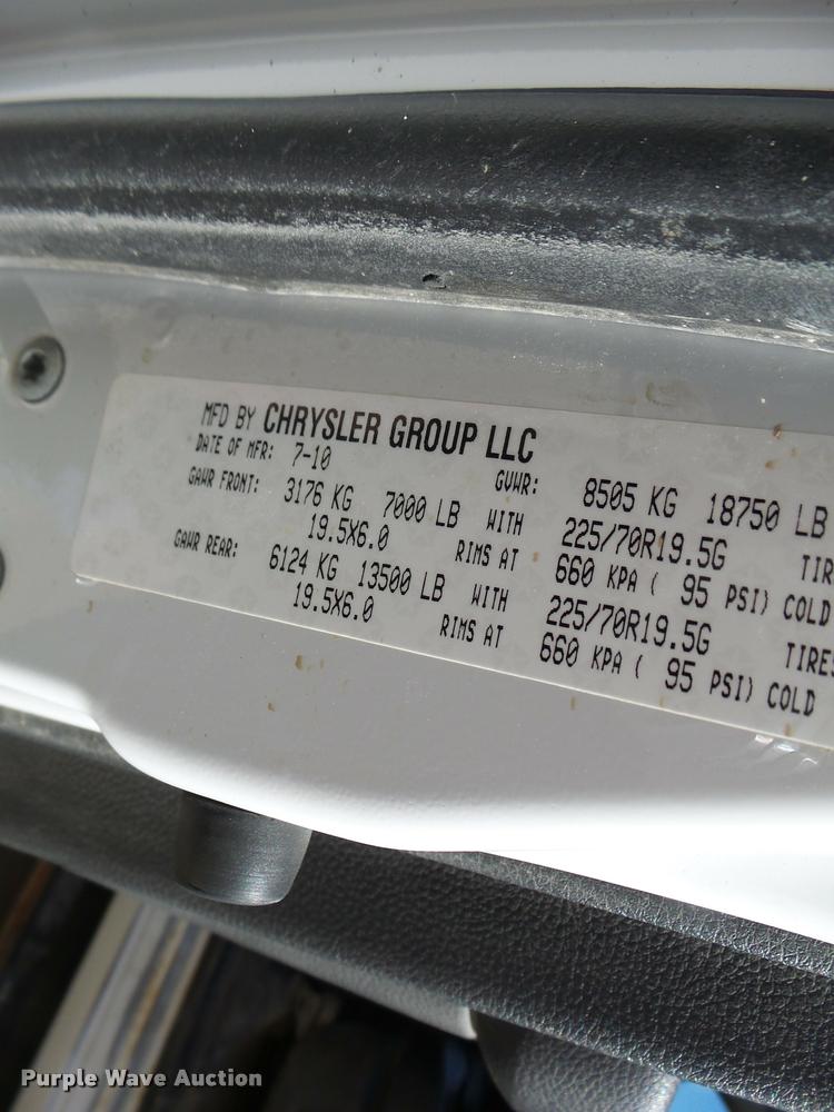 image for item DA3345 2011 Dodge Ram 5500 bucket truck