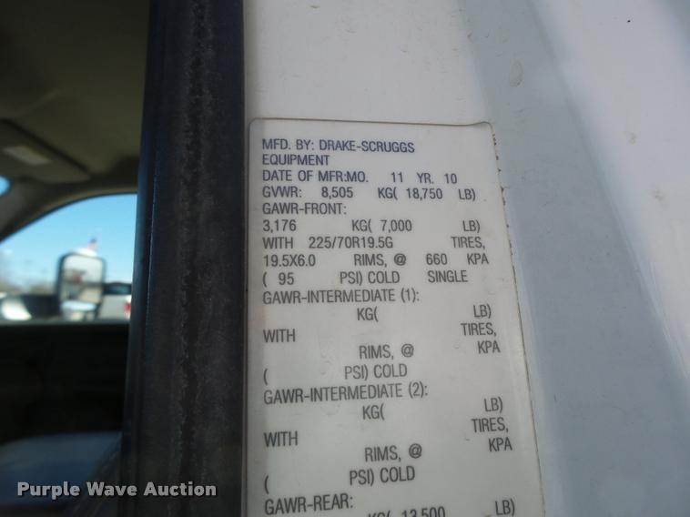 image for item DA3345 2011 Dodge Ram 5500 bucket truck