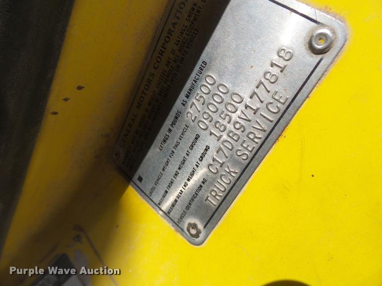 image for item DA3367 1979 Chevrolet C70 digger derrick truck