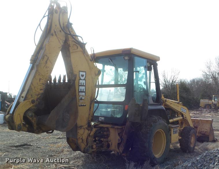 image for item DA5223 1997 John Deere 310E backhoe