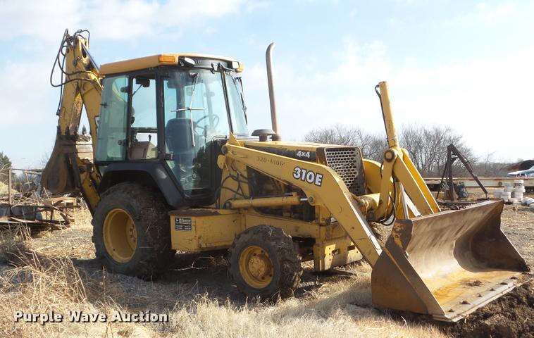 image for item DA5223 1997 John Deere 310E backhoe