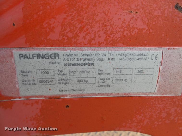 image for item DA7324 1997 Ford LT9513 Louisville 113 crane truck