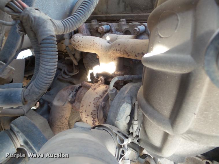 image for item DA7326 1999 Ford F800 dump flatbed truck