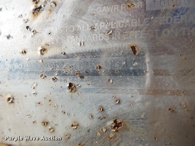 image for item DA7327 2007 Kaufman equipment trailer