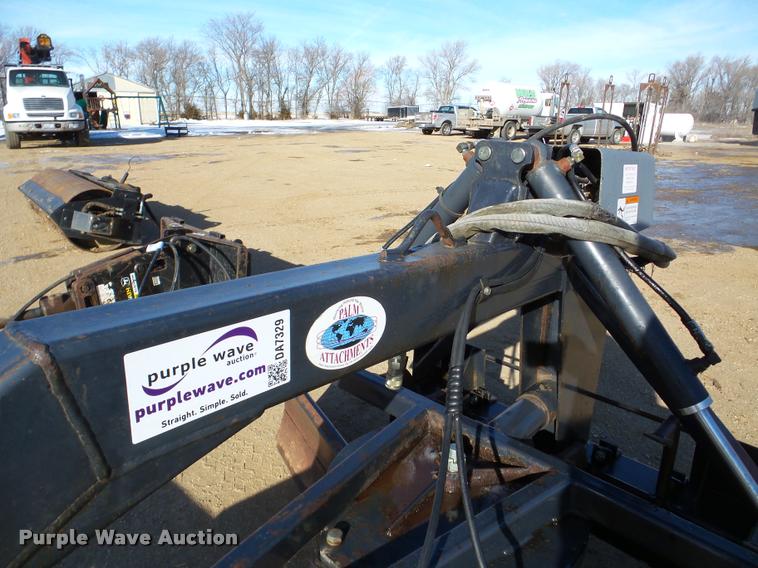image for item DA7329 Palm Grader skid steer attachment
