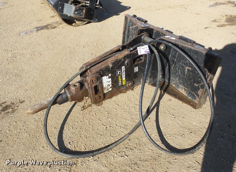 image for item DA7330 John Deere HB50 skid steer hammer