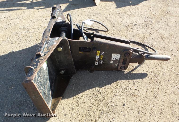 image for item DA7330 John Deere HB50 skid steer hammer
