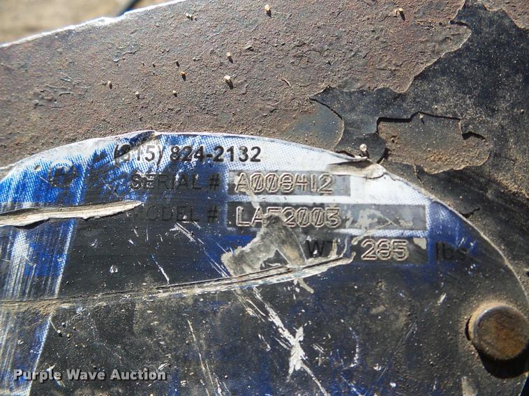 image for item DA7330 John Deere HB50 skid steer hammer