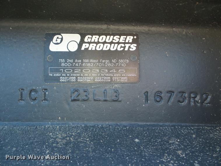 image for item DA7332 Grouser 1300 skid steer blade