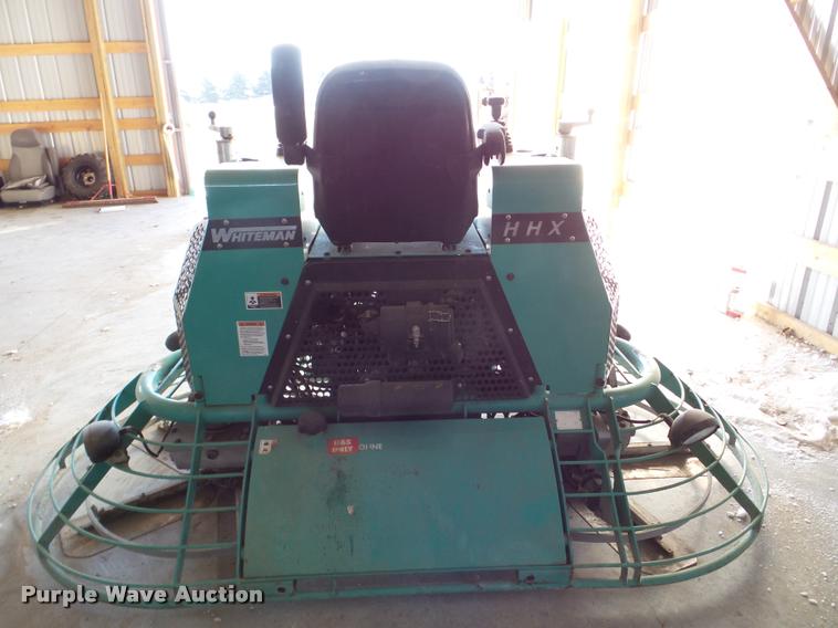 image for item DA7333 2011 Whiteman HHXG5 power trowel