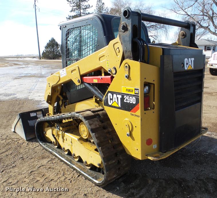 image for item DA7334 2014 Caterpillar 259D skid steer