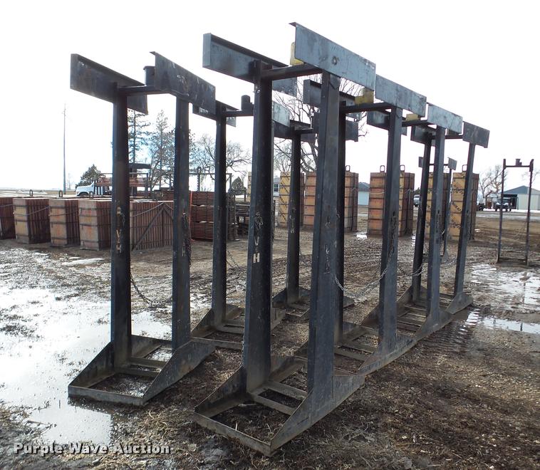 (7) V and H concrete form racks in Doland, SD Item DA7345 sold