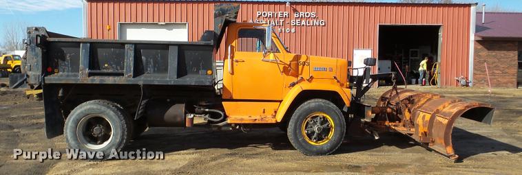 image for item DA7378 1988 GMC Brigadier dump truck