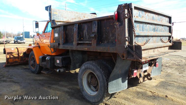 image for item DA7378 1988 GMC Brigadier dump truck