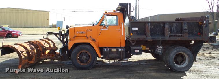 image for item DA7378 1988 GMC Brigadier dump truck