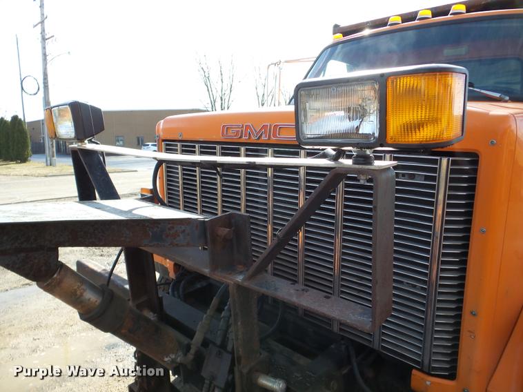 image for item DA7378 1988 GMC Brigadier dump truck