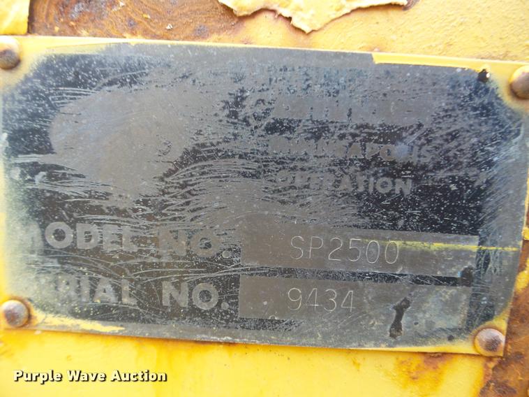 image for item DA7381 Bros SP2500 pneumatic roller