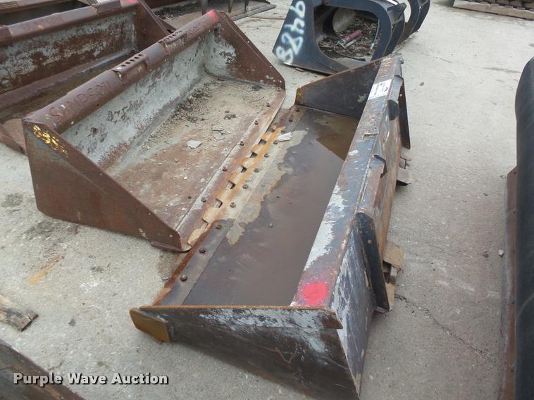image for item DA7409 (2) skid steer buckets