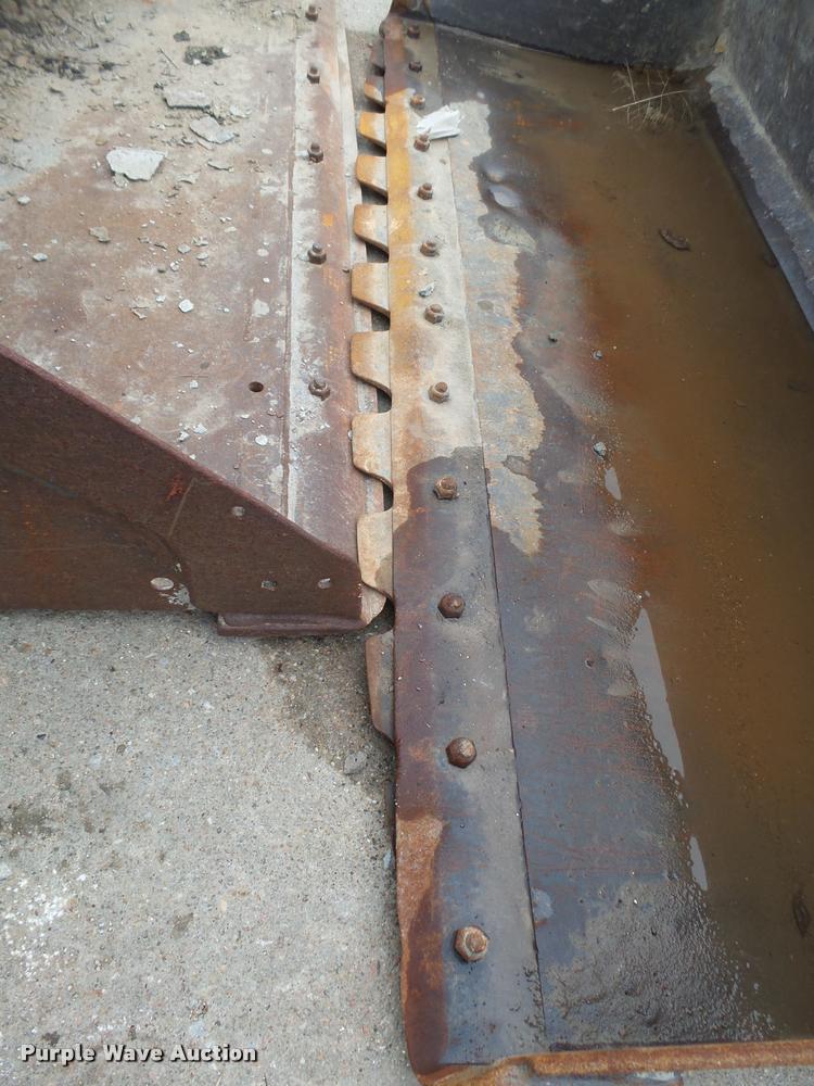 image for item DA7409 (2) skid steer buckets