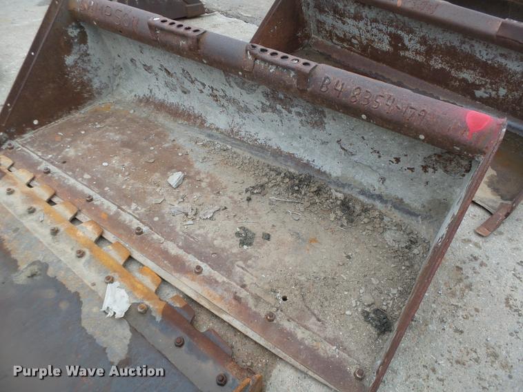 image for item DA7409 (2) skid steer buckets