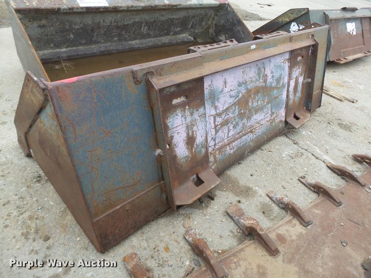 image for item DA7409 (2) skid steer buckets