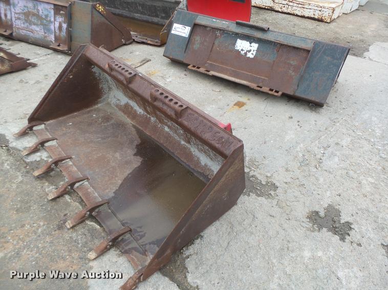 image for item DA7410 (2) skid steer buckets