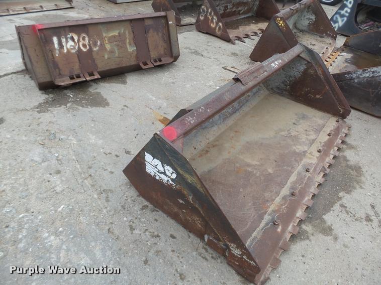 image for item DA7410 (2) skid steer buckets