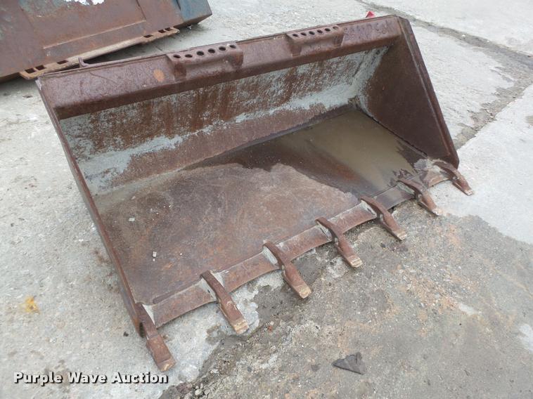 image for item DA7410 (2) skid steer buckets