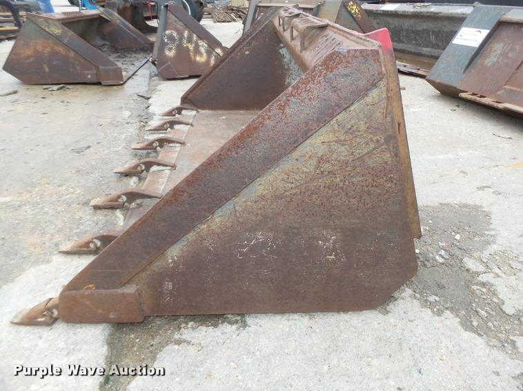 image for item DA7410 (2) skid steer buckets
