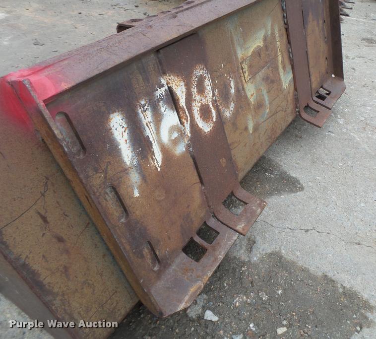 image for item DA7410 (2) skid steer buckets