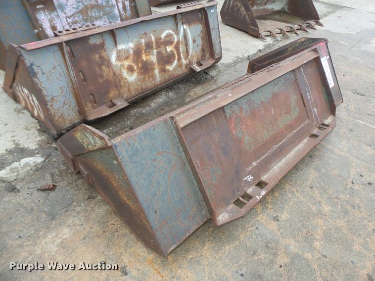 image for item DA7411 (2) skid steer buckets