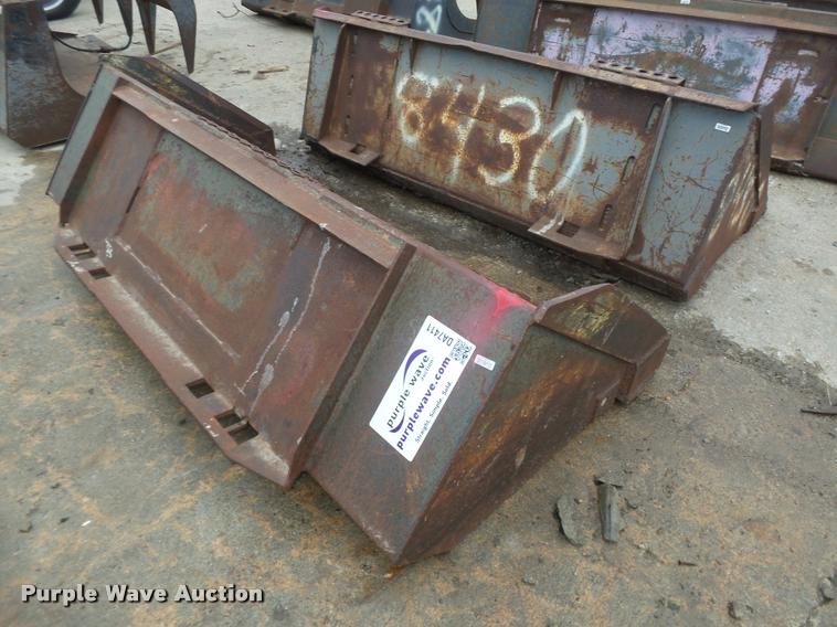 image for item DA7411 (2) skid steer buckets