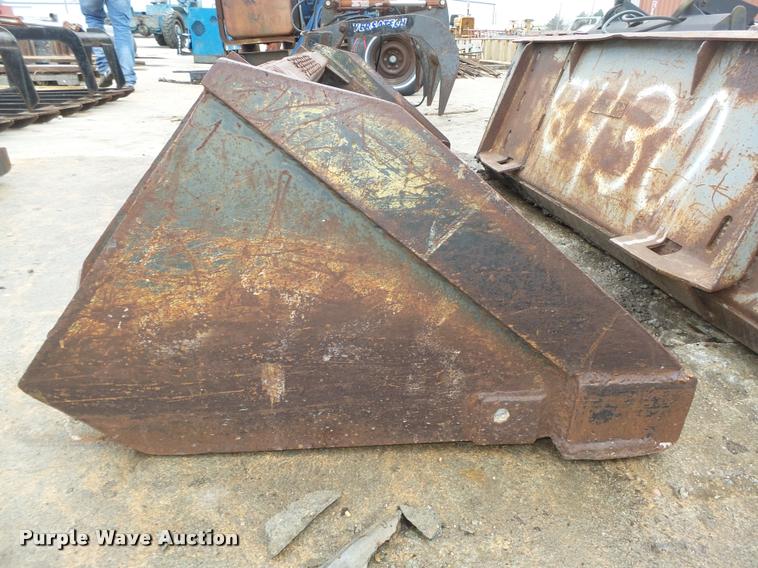image for item DA7411 (2) skid steer buckets