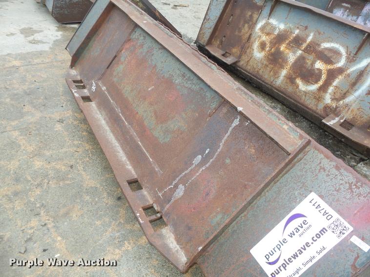 image for item DA7411 (2) skid steer buckets