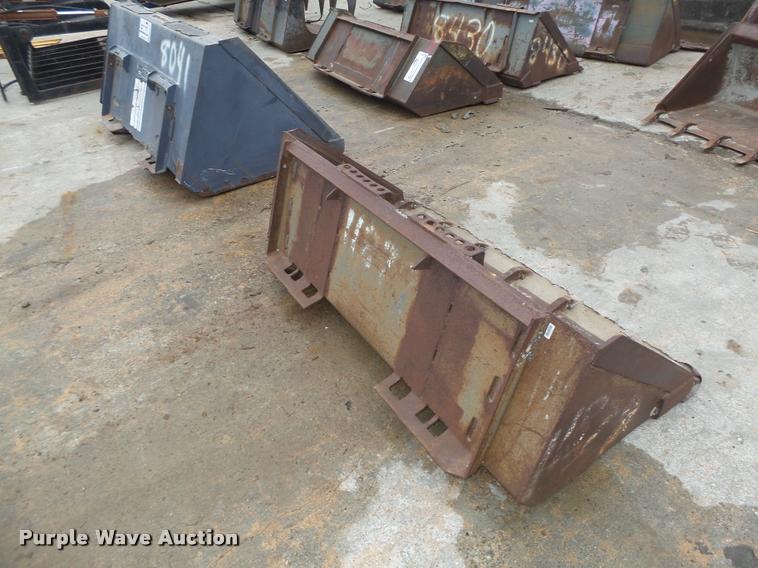 image for item DA7412 (2) skid steer buckets