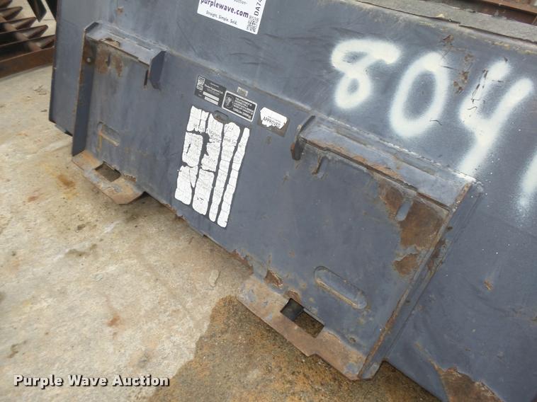 image for item DA7412 (2) skid steer buckets