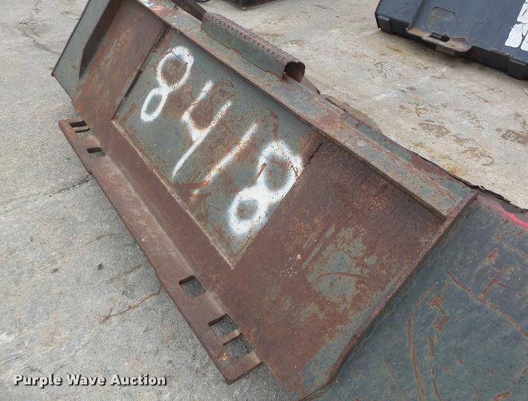 image for item DA7413 (2) skid steer buckets