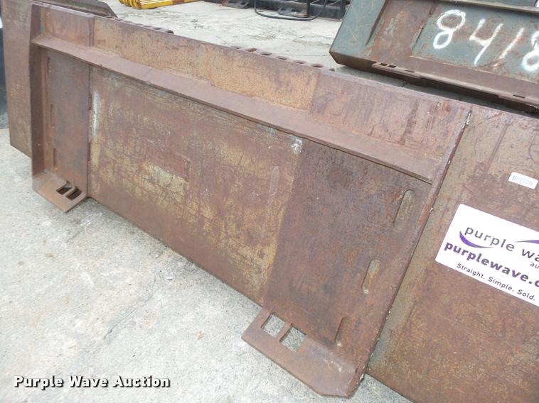 image for item DA7413 (2) skid steer buckets