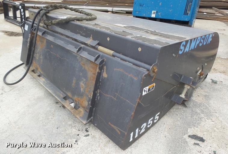 image for item DA7422 2008 Sweepster 20072M-0022 skid steer broom