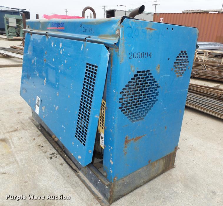 image for item DA7423 Miller Big Blue 251D DC arc welder/generator