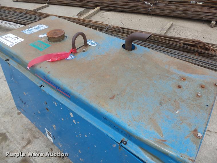 image for item DA7423 Miller Big Blue 251D DC arc welder/generator