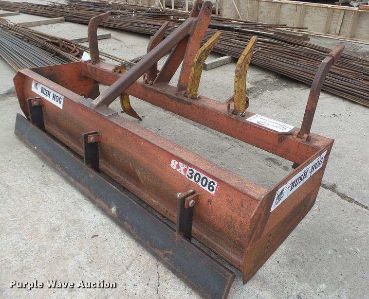 image for item DA7426 Bush Hog BX3006 box scraper