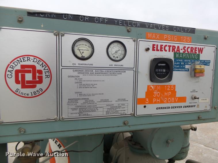 image for item DA7432 Gardner Denver ESGBE air compressor